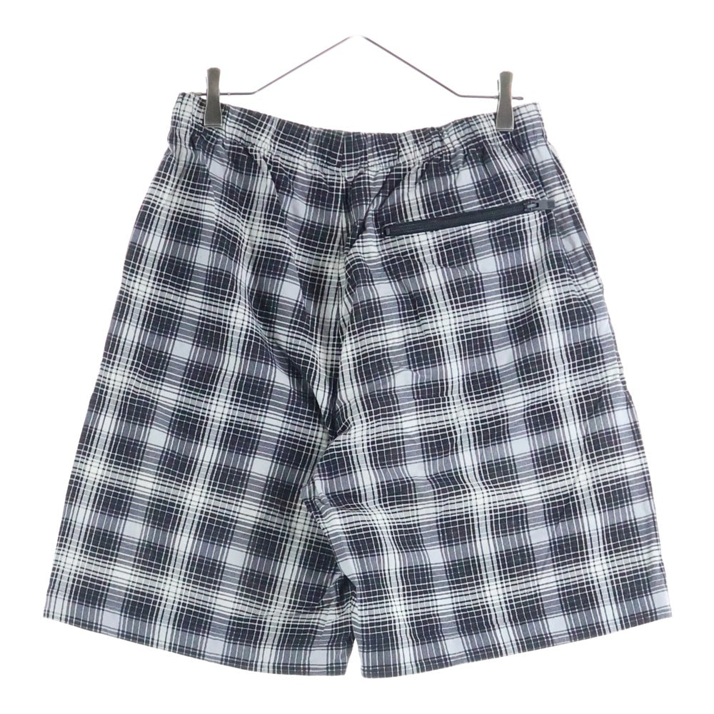 N.HOOLYWOOD(エヌハリウッド) 23SS チェック ワイド ショーツ ショート ハーフパンツ ブラック/ホワイト 2231-CP51-020