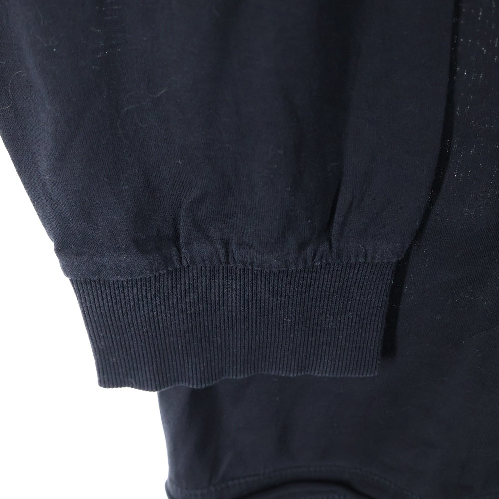 DIESEL(ディーゼル) リブ ロングスリーブ 長袖Tシャツ カットソー ブラック