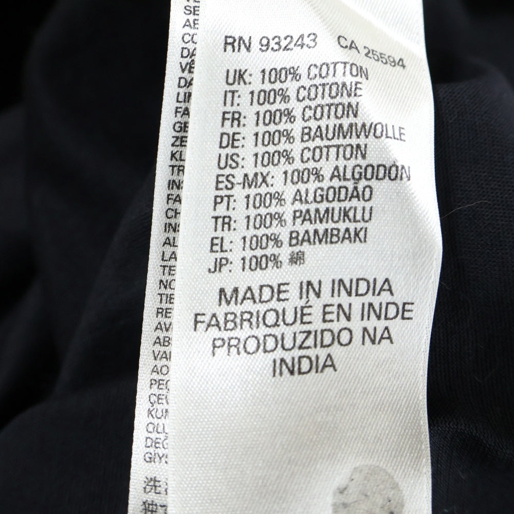 DIESEL(ディーゼル) リブ ロングスリーブ 長袖Tシャツ カットソー ブラック