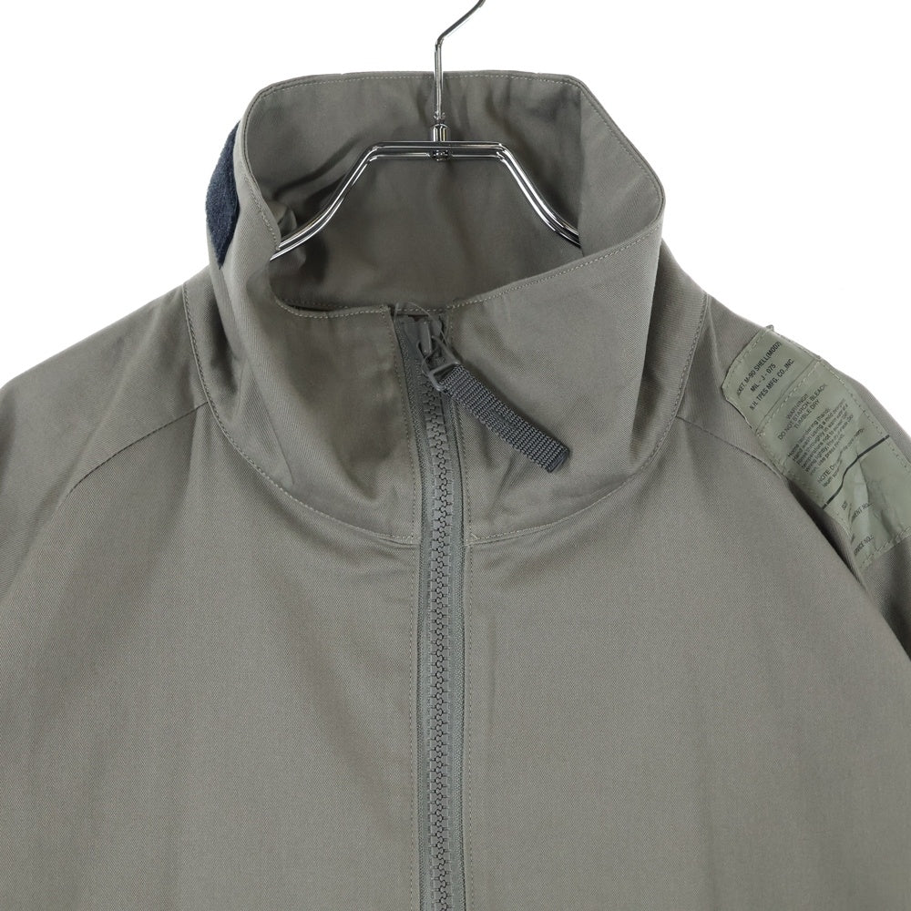 N.HOOLYWOOD(エヌハリウッド) 24AW STAND COLLAR BLOUSON スタンドカラー ブルゾン ジップアップ ジャケット カーキ 9242-BL03-005