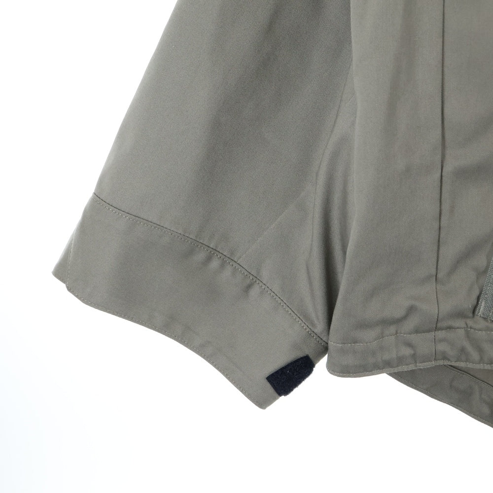 N.HOOLYWOOD(エヌハリウッド) 24AW STAND COLLAR BLOUSON スタンドカラー ブルゾン ジップアップ ジャケット カーキ 9242-BL03-005