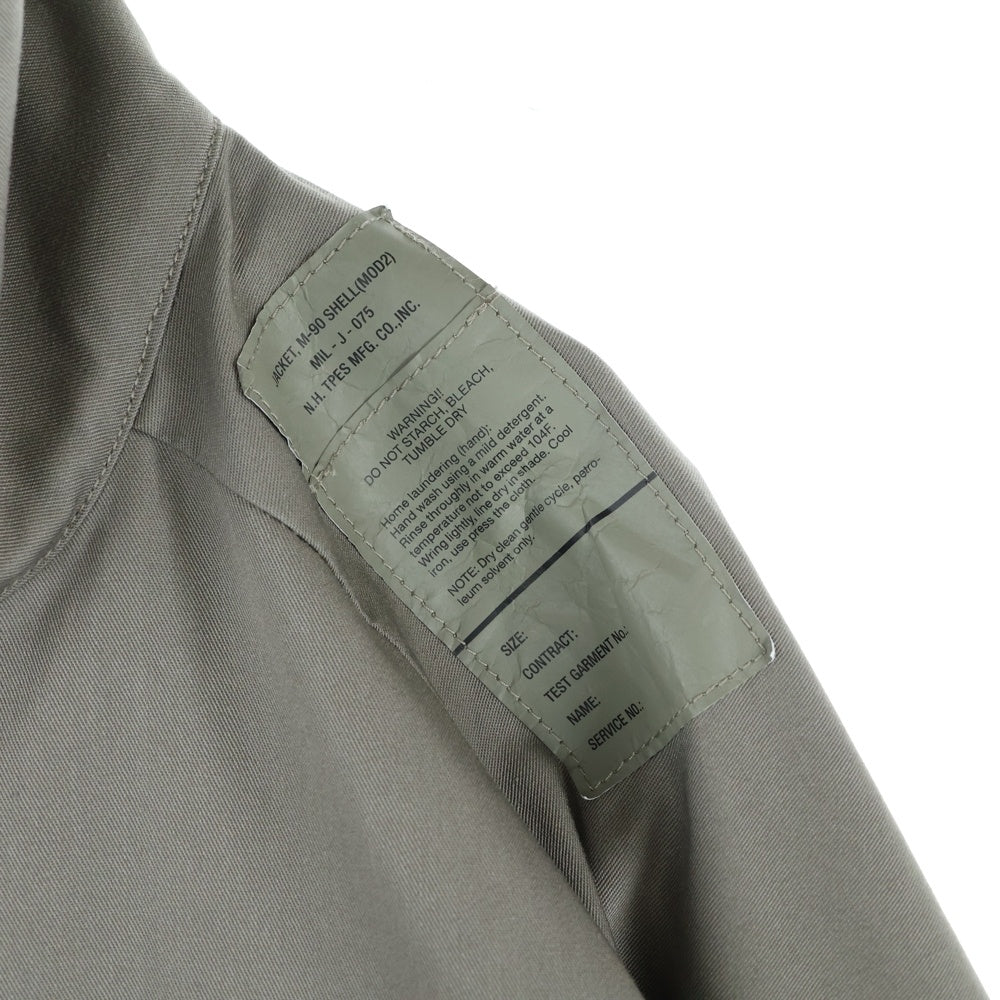 N.HOOLYWOOD(エヌハリウッド) 24AW STAND COLLAR BLOUSON スタンドカラー ブルゾン ジップアップ ジャケット カーキ 9242-BL03-005