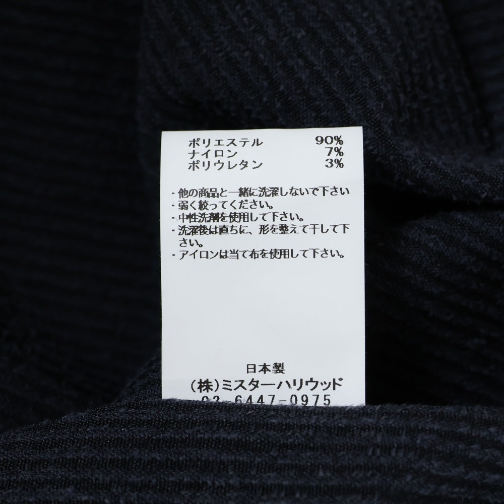 N.HOOLYWOOD(エヌハリウッド) 24AW オープンカラー コーデュロイ 長袖シャツ ネイビー 2242-SH21-017