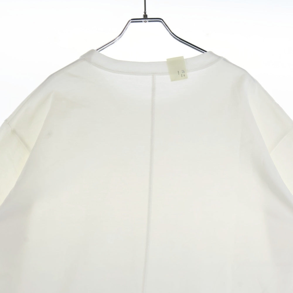 N.HOOLYWOOD(エヌハリウッド) 24SS クルーネック 七分袖 Tシャツカットソー ホワイト BD1919