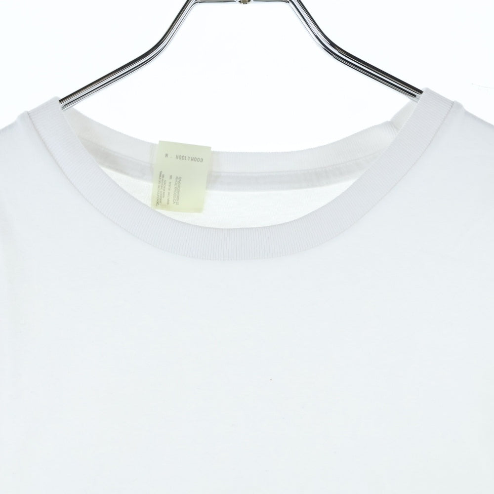 N.HOOLYWOOD(エヌハリウッド) 24AW TEST PRODUCT SHORT SLEEVE T-SHIRT クルーネック 半袖Tシャツ カットソー ホワイト 9242-CS83