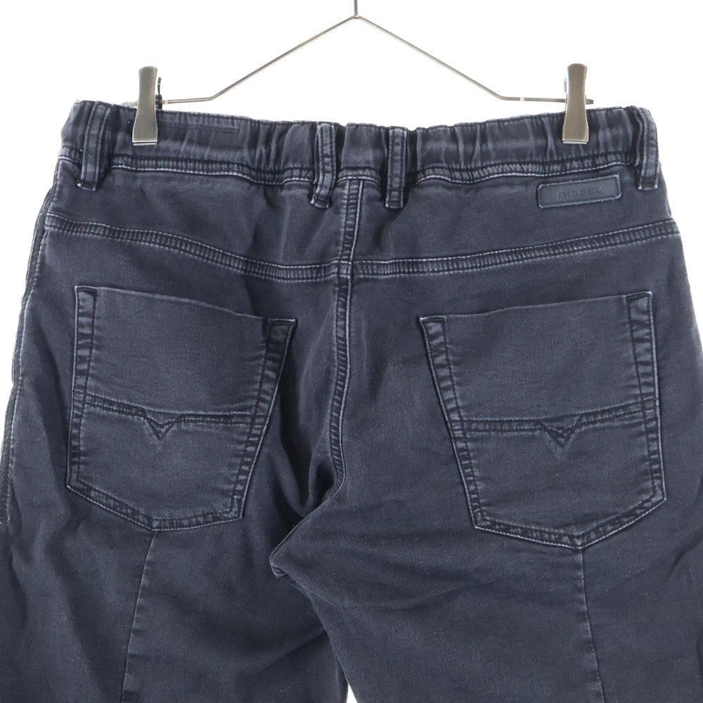 DIESEL(ディーゼル) D-KROOSHORT-NE ジョグ ジーンズ デニム ショーツ ショートハーフ パンツ ブラック D-KROOSHORT-NE