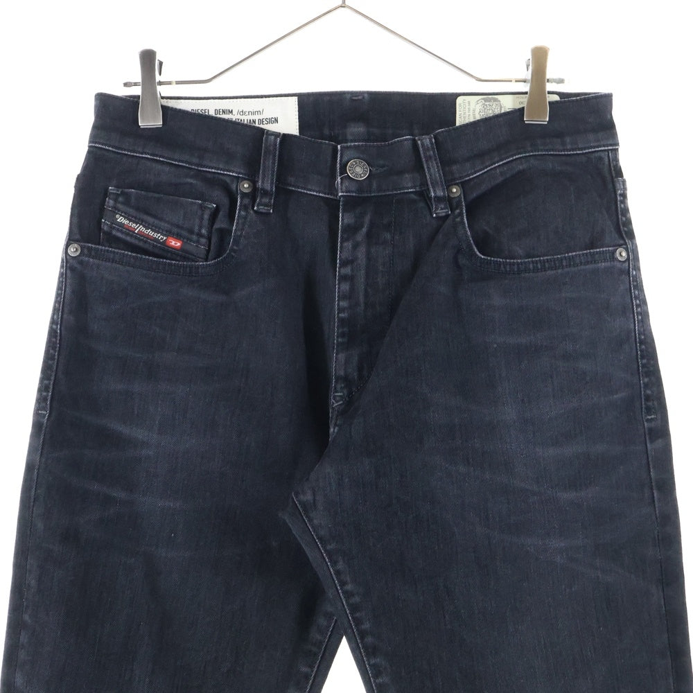 DIESEL(ディーゼル) D-STRUKT テーパード スキニーデニムパンツ ブラック