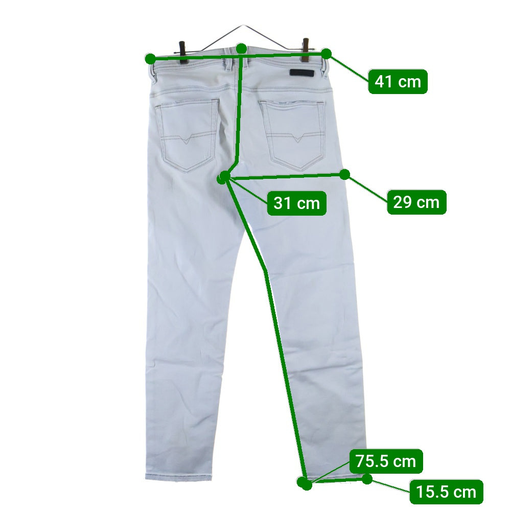 DIESEL(ディーゼル) THOMMER-T ジョグジーンズ スキニーデニムパンツ ライトブルー