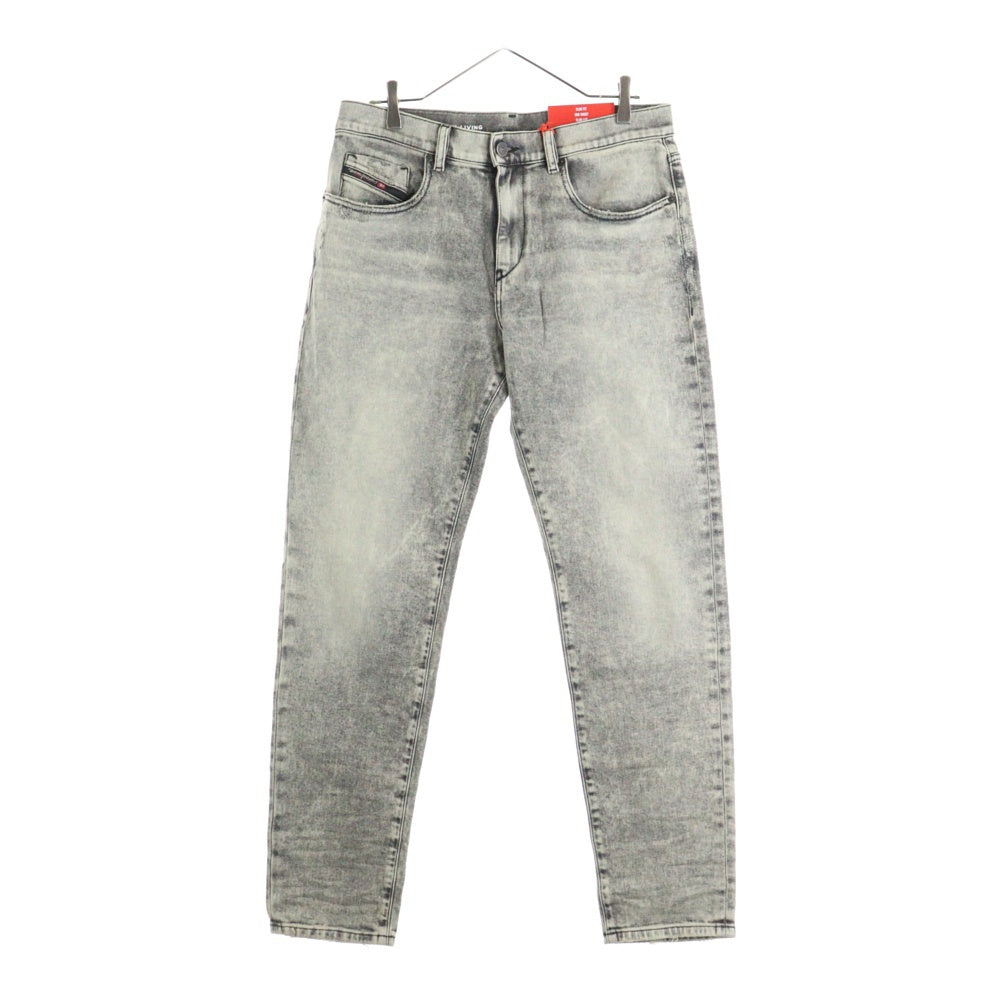 DIESEL(ディーゼル) 2019 D-STRUKT ウォッシュド加工 スリム デニムパンツ グレー A03562