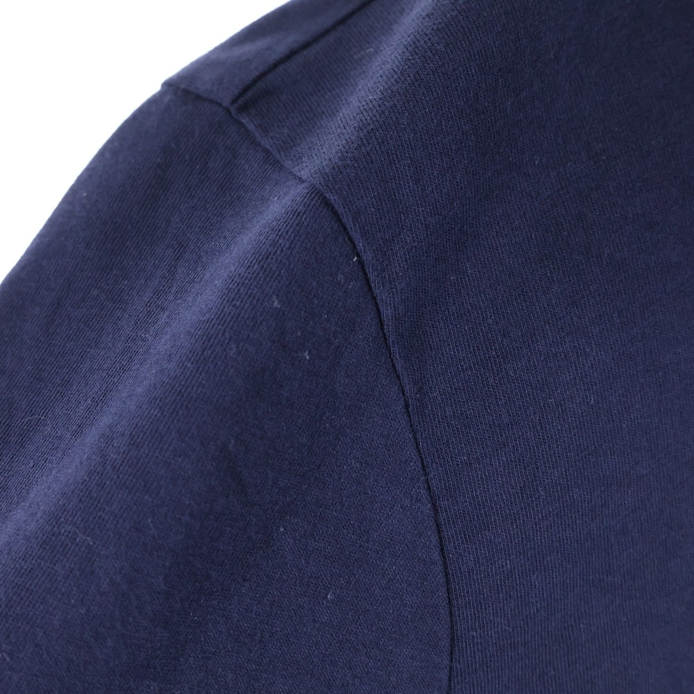 POLO RALPH LAUREN(ポロラルフローレン) ロゴ刺繍 フード付き ロングスリーブ長袖Tシャツカットソー ネイビー 0200016546