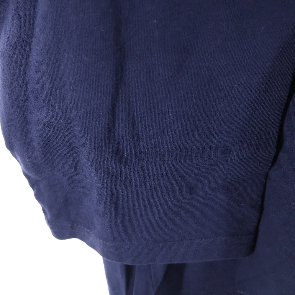 POLO RALPH LAUREN(ポロラルフローレン) ロゴ刺繍 フード付き ロングスリーブ長袖Tシャツカットソー ネイビー 0200016546