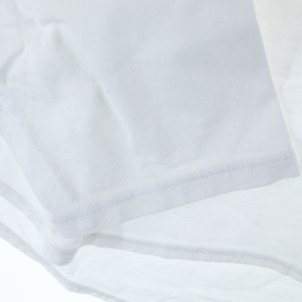 Ground Y(グラウンドワイ) 20SS ロングスリーブ 長袖Tシャツカットソー ホワイト GN-T18-040