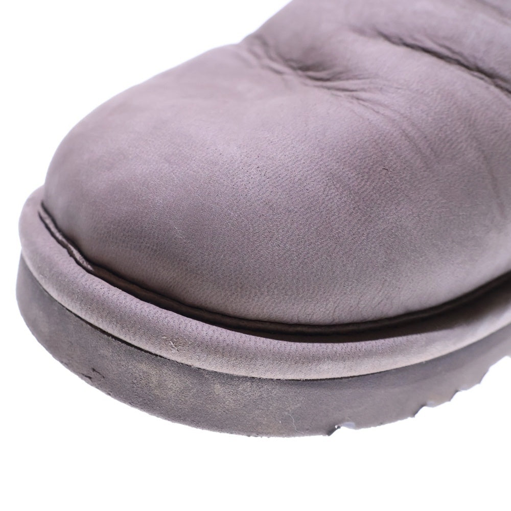 UGG(アグ) CLASSIC MINI DECO 裏地ボア クラシック ミニ デコ ムートン ショート ブーツ グレー 1009687