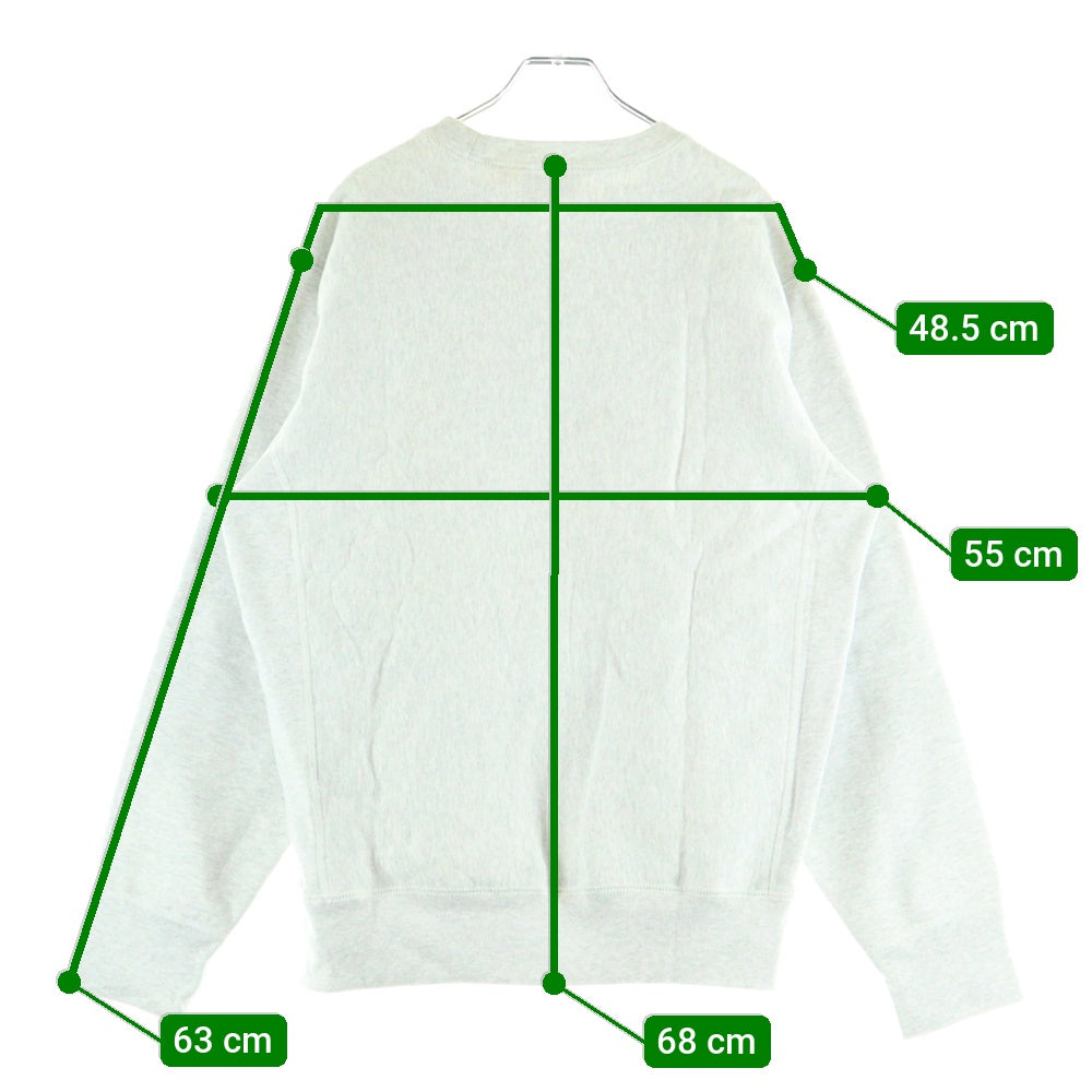 SUPREME(シュプリーム) 18AW Box Logo Crewneck ボックスロゴクルーネックスウェットトレーナー グレー