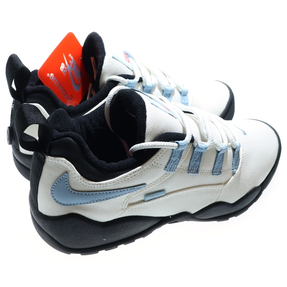 NIKE SB(ナイキエスビー) 24SS ×SUPREME DARWIN LOW WHITE シュプリーム ダーウィン ローカットスニーカー ホワイト US9/27cm FQ3000-100