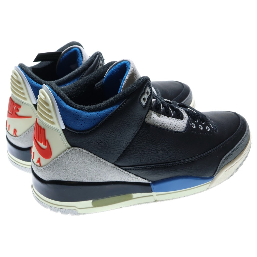 NIKE(ナイキ) AIR JORDAN 3 RETRO Rare Air エアジョーダン3 レアエア ハイカットスニーカー シューズ ブラック US9.5/27.5cm IB8967-004