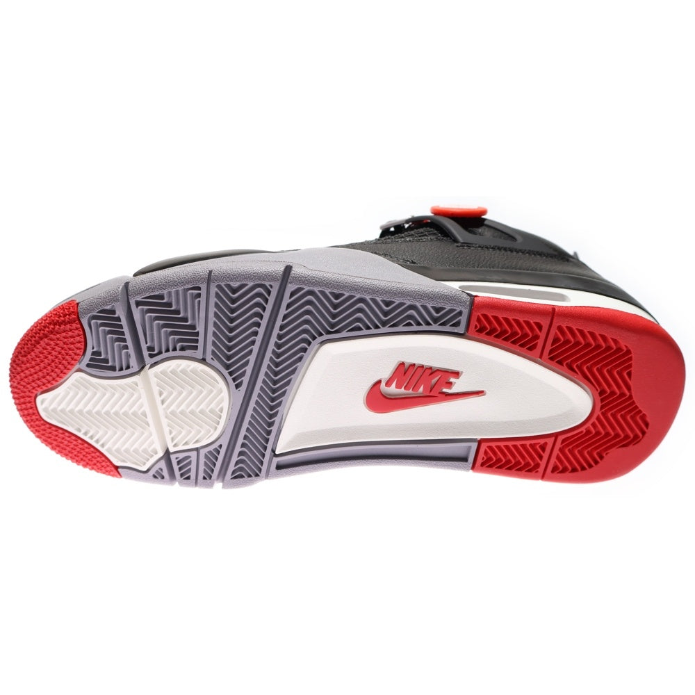 NIKE(ナイキ) AIR JORDAN 4 RETRO BRED REIMAGINED エアジョーダン レトロ ブレッドリイマジンド ハイカットスニーカー ブラック/レッド US9.5/27.5cm FV5029-006