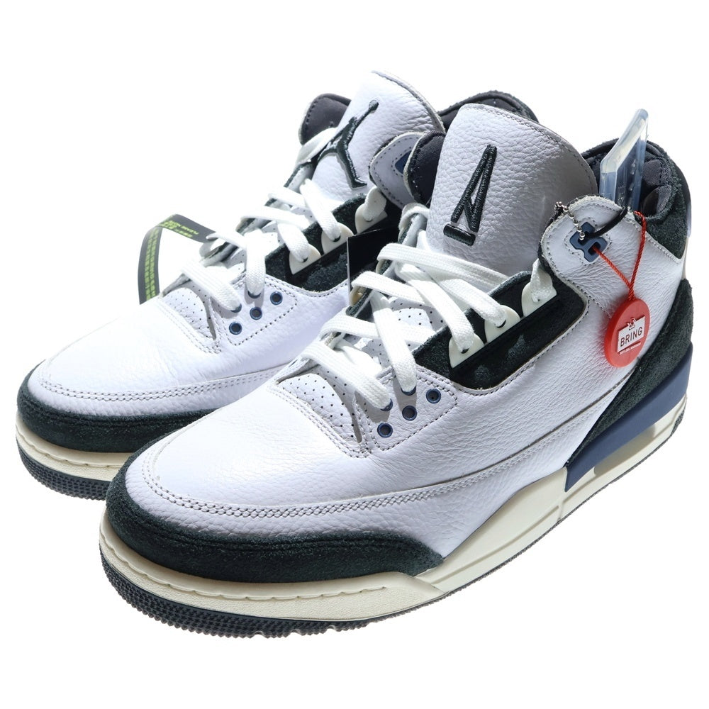 NIKE(ナイキ) ×A MA MANIERE AIR JORDAN 3 RETRO OG SP FOR THE LOVE アママニエール エアジョーダン3 レトロ フォー ザ ラブ ハイカットスニーカー HV8571-100