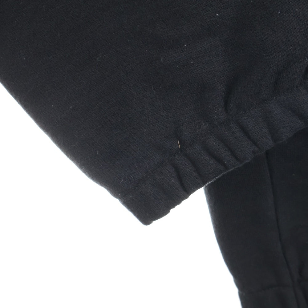 CHROME HEARTS(クロムハーツ) SAILIN Y NOT Cemetery Cross Sweat Pants ワイノットセメタリークロス刺繍 スウェットパンツ ブラック