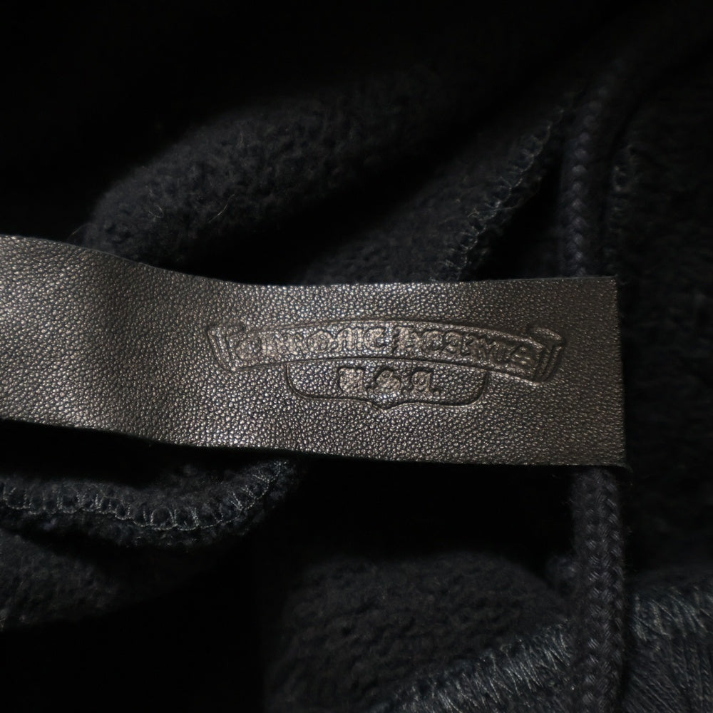 CHROME HEARTS(クロムハーツ) SAILIN Y NOT Cemetery Cross Sweat Pants ワイノットセメタリークロス刺繍 スウェットパンツ ブラック