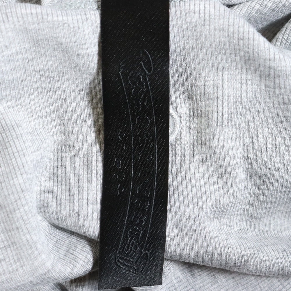 CHROME HEARTS(クロムハーツ) Y NOT CH刺繍タンクトップ ノースリーブカットソー ワンピース グレー レディース