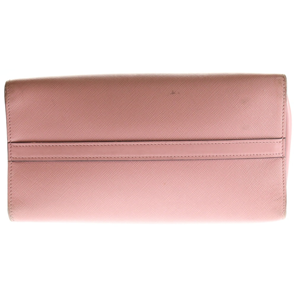 PRADA(プラダ) パラディグム サフィアーノレザー 2WAY ハンド ショルダーバッグ ピンク 1BA103