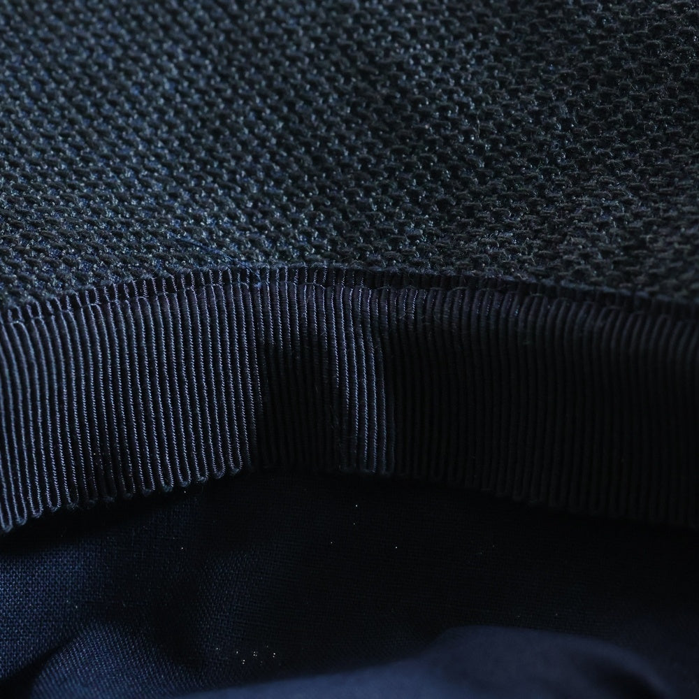 Christian Dior(クリスチャンディオール) 24SS マクロカナージュ キャンバス バケットハット 帽子 グレー/ネイビー 41CAN923X131