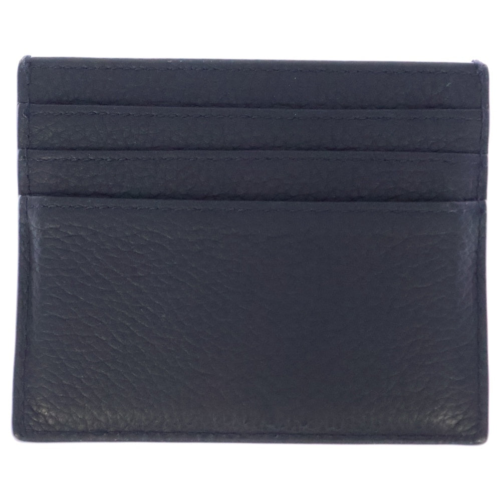 Christian Dior(クリスチャンディオール) CDアイコン レザーカードケース ネイビー