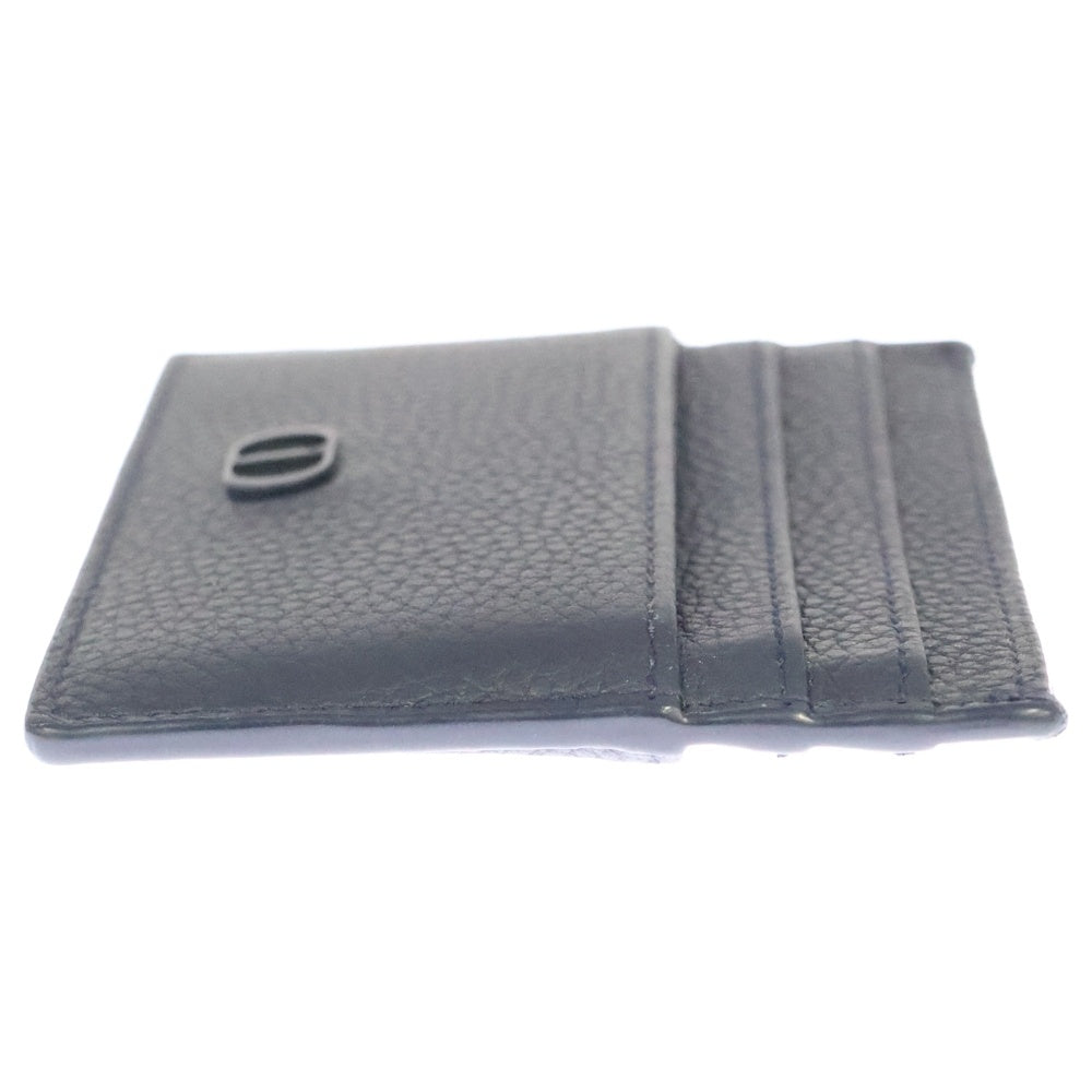 Christian Dior(クリスチャンディオール) CDアイコン レザーカードケース ネイビー