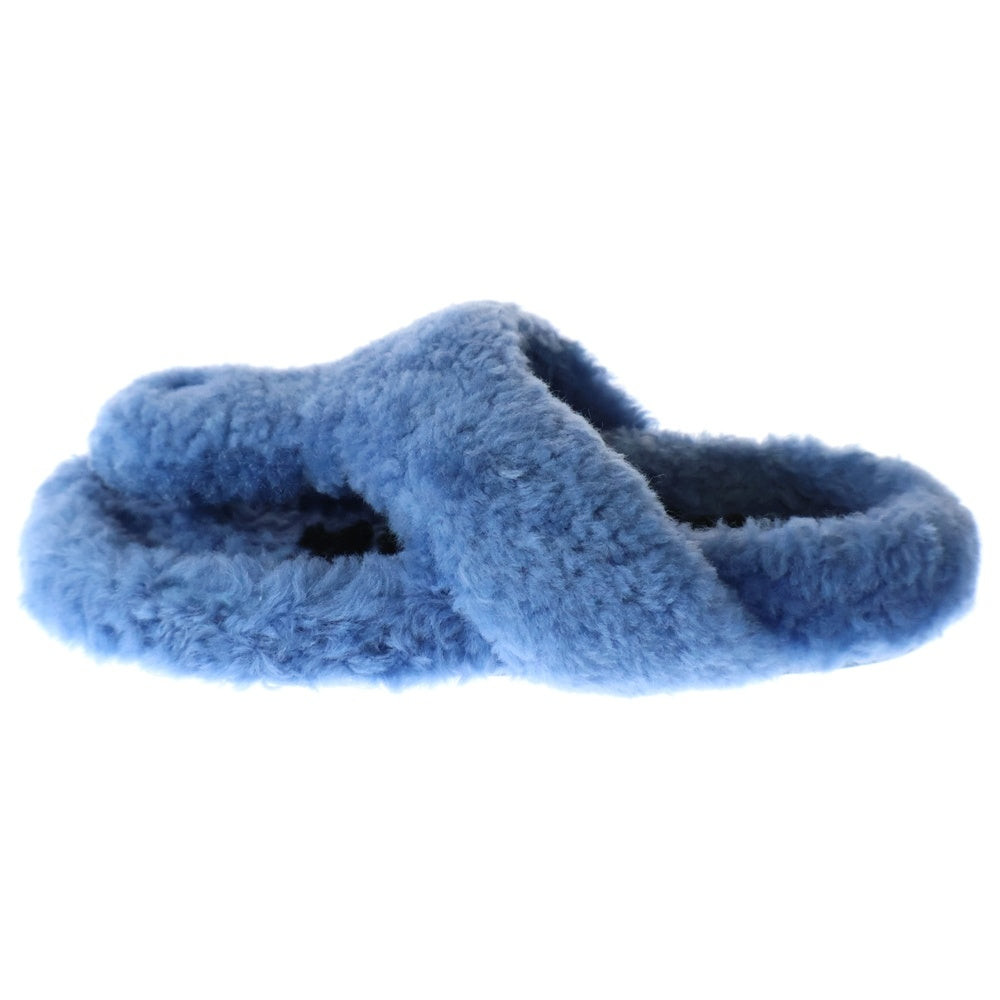 LOEWE　ミュール　ブルー　サンダル　サイズ42（27.5） LOEWE(ロエベ) 23AW イーズ ムートン シアリング サンダルミュール