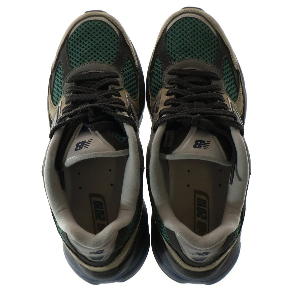New Balance(ニューバランス) U2010AGY スエード メッシュ ローカットスニーカー グリーン/ブラウン US9/27cm
