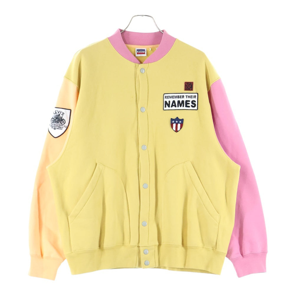Levi's(リーバイス) ワッペン付き コットンスウェット スタジャン マルチ PC9-18878-0002