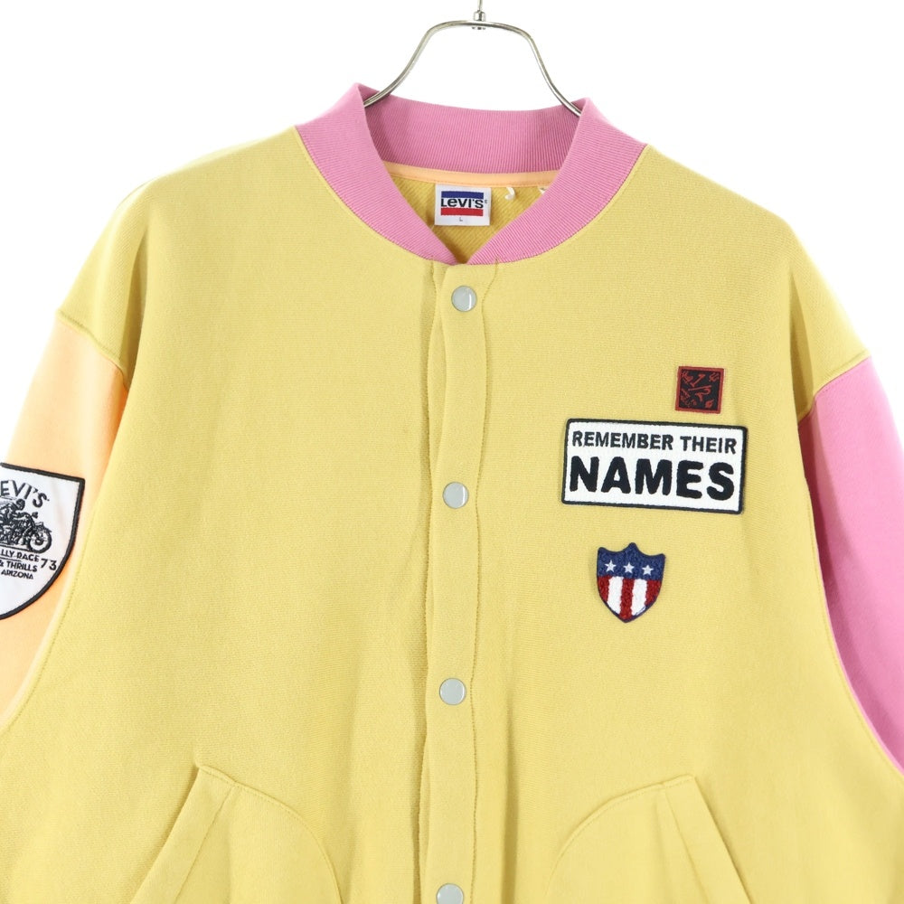 Levi's(リーバイス) ワッペン付き コットンスウェット スタジャン マルチ PC9-18878-0002