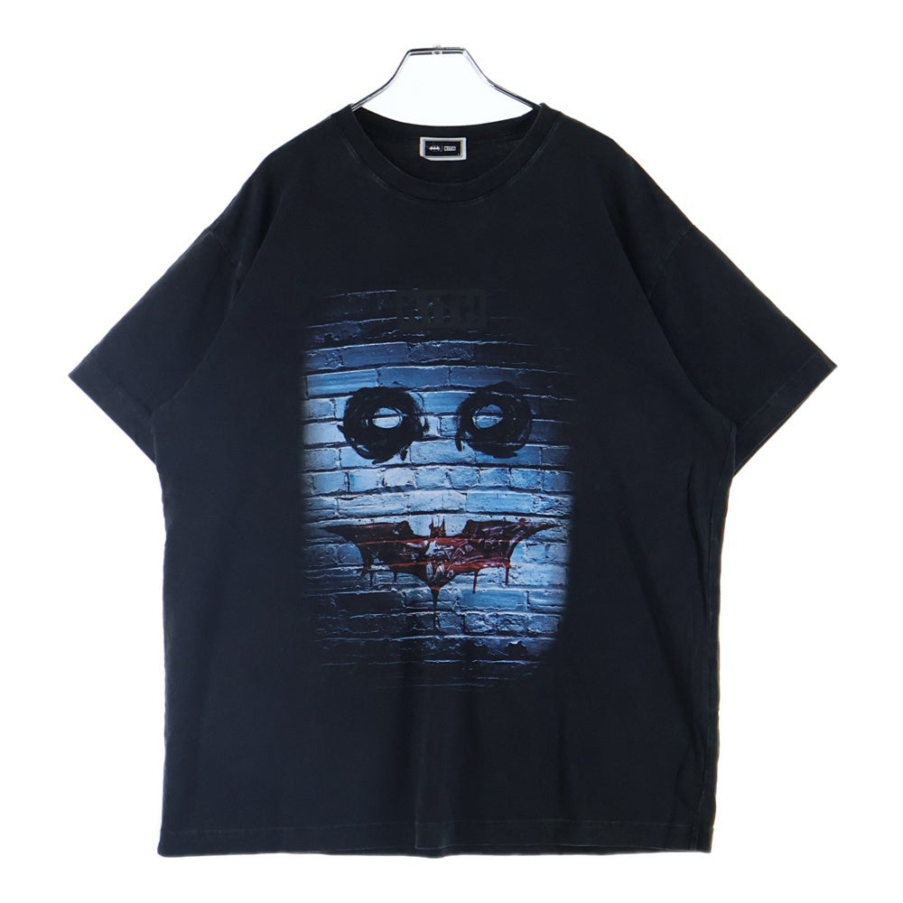 KITH(キス) Dark Knight Teaser Vintage Tee バットマン クルーネック半袖Tシャツ ブラック