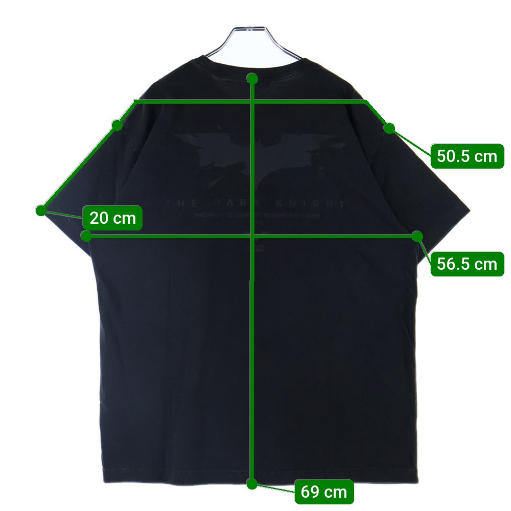 KITH(キス) Dark Knight Teaser Vintage Tee バットマン クルーネック半袖Tシャツ ブラック