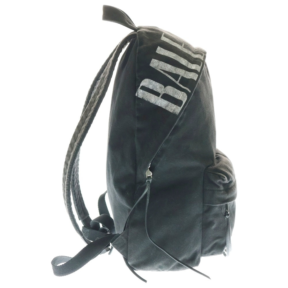 BALENCIAGA(バレンシアガ) EDITOR エディタ ウォッシュ加工 ロゴ バックパック リュック ブラック 827206 2ABOW