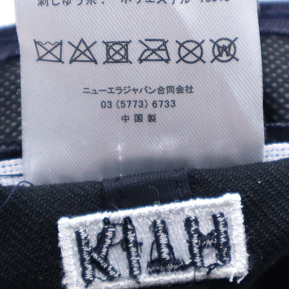 KITH(キス) NEW ERA New York Yankees NYロゴ ベースボルキャップ ブラック