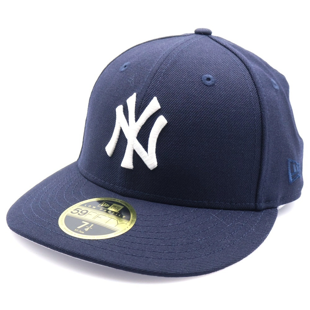 KITH(キス) NEW ERA New York Yankees NYロゴ ベースボルキャップ ネイビー