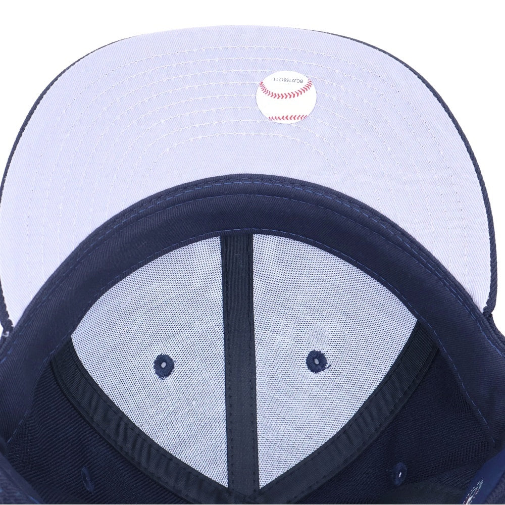 KITH(キス) NEW ERA New York Yankees NYロゴ ベースボルキャップ ネイビー