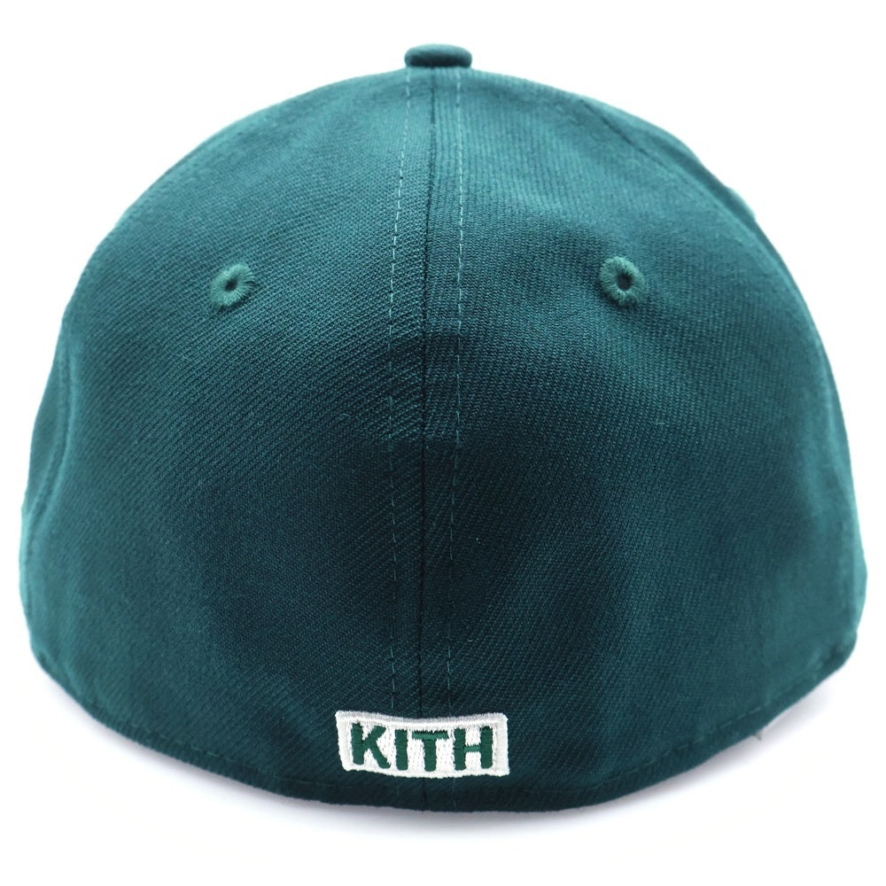KITH(キス) NEW ERA New York Yankees NYロゴ ベースボルキャップ グリーン