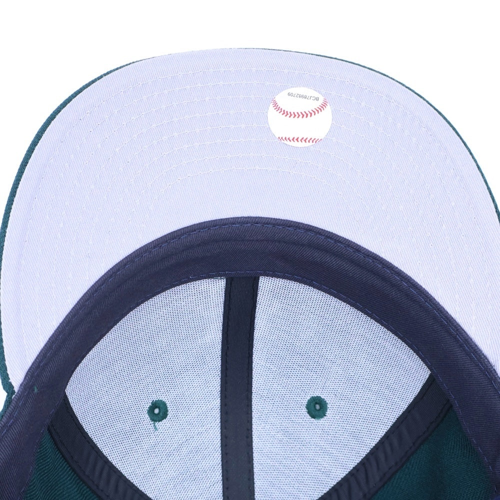 KITH(キス) NEW ERA New York Yankees NYロゴ ベースボルキャップ グリーン