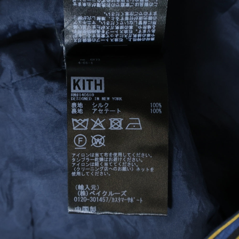 KITH(キス) 総柄 フラワー ジップシャツジャケット マルチ 25-011-060-0009-2-0