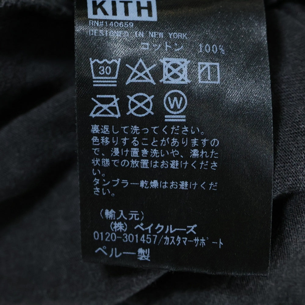 KITH(キス) Batman Thugs Vintage Tee バットマン サグス ヴィンテージ Tシャツ ブラック