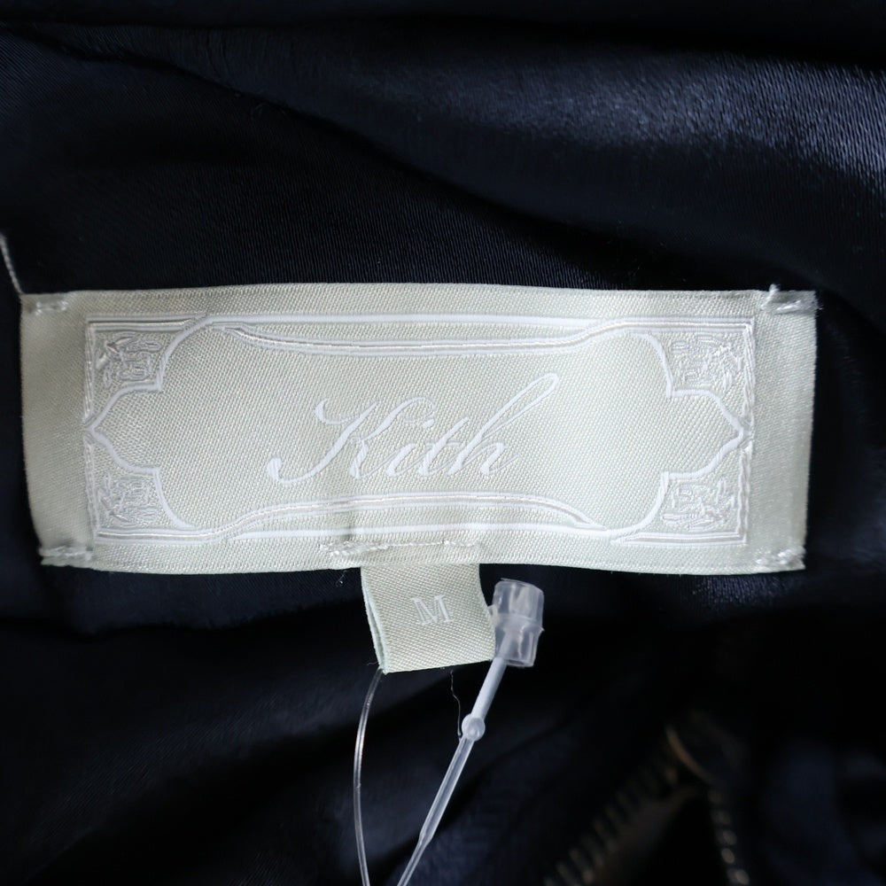 KITH(キス) フリース ボア ジップアップジャケット ネイビー 24-020-060-0000-4-0