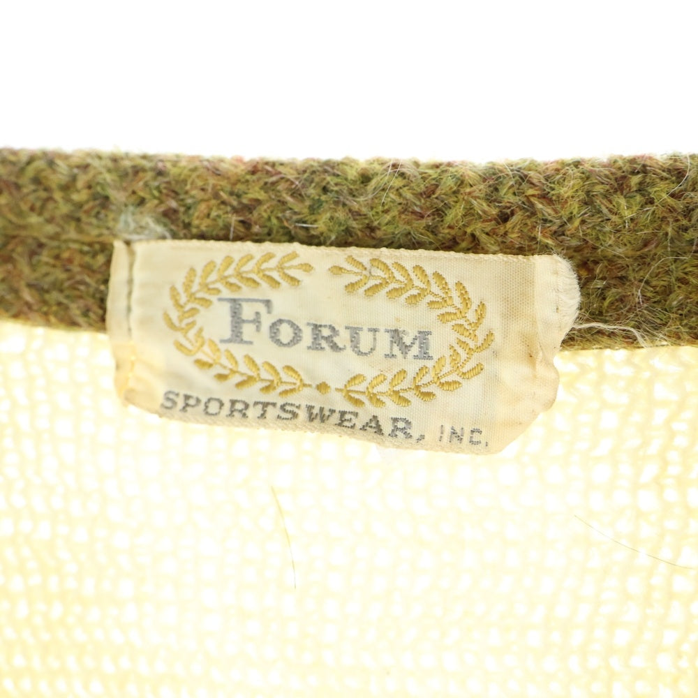 VINTAGE(ヴィンテージ) 60S FORUM フォーラム モヘアニット カーディガン ブラウン