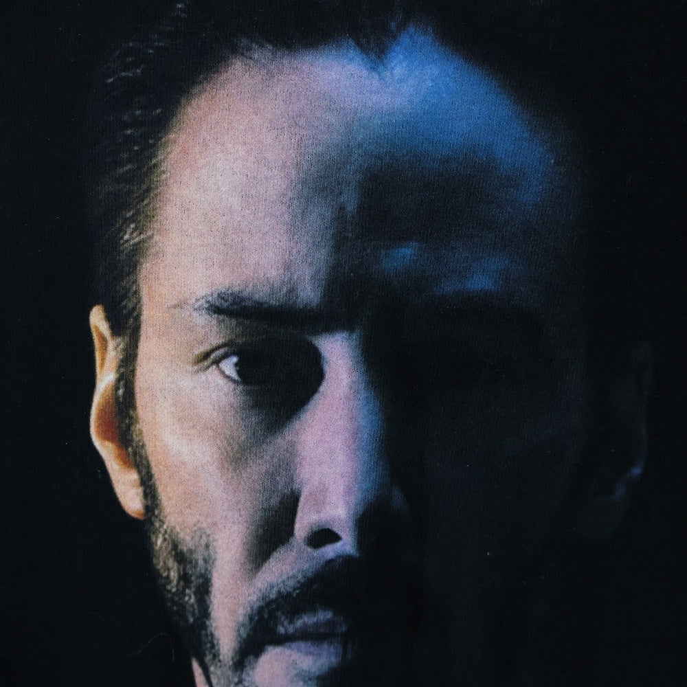 VINTAGE(ヴィンテージ) 10s John Wick ジョン・ウィック キアヌリーブス 両面プリント クルーネック半袖Tシャツ カットソー ブラック