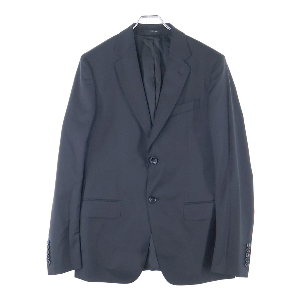 GUCCI(グッチ) 2B シングルテーラードジャケット テーパードスラックス セットアップ スーツ ブラック 337687 Z6867