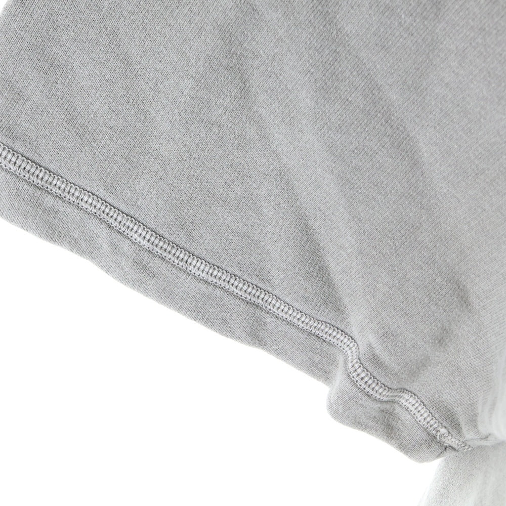 JIL SANDER(ジルサンダー) ラグランショルダー スウェット クルーネック半袖Tシャツ カットソー グレー JSMU707000MU249208A21