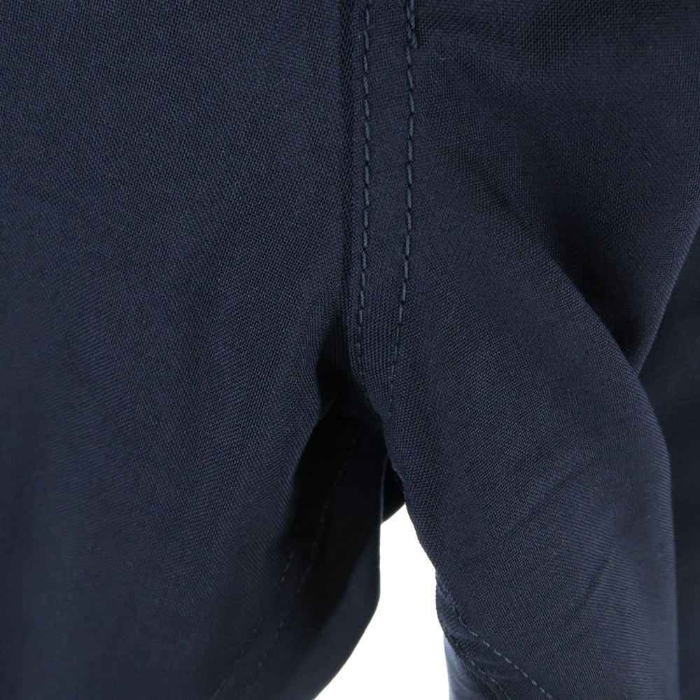 MARNI(マルニ) 19SS ウール トロピカルサイドライン テーパートパンツ ネイビー PUMU0042Q0