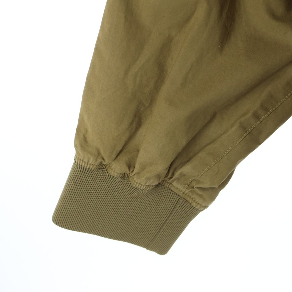 JIL SANDER(ジルサンダー) 20SS Alfred フロントジップ ナイロン ボンバージャケット カーキ JSMQ420801MQ24260001